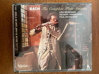 Bach: Die kompletten Flötensonaten BEZNOSIUK HYPERION 2CD BOX 2002