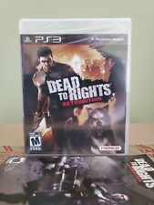 Dead to Rights: Retribution (Sony PlayStation 3, 2010) 💣*Brand New*💣