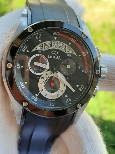 JAGUAR LIMITED EDITION WATCH J651 CHRONOGRAPH QUARTZ MENS 45mm SWISS MADE |  eBay