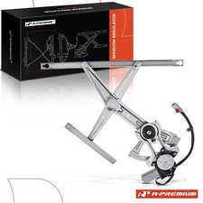 A-Premium Power Window Regulator w/Motor Front LH for Honda Accord 1990 91 92 93