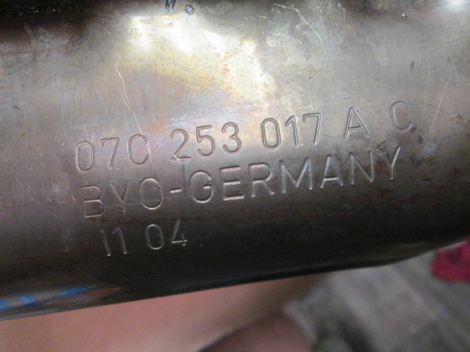 Bentley Continental GT 05  - LH Exhaust Manifold # 07C253017AC
