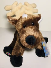 NWT Webkinz Reindeer HM137 Ganz Classic w/Sealed Tag Code Christmas NEW Retired