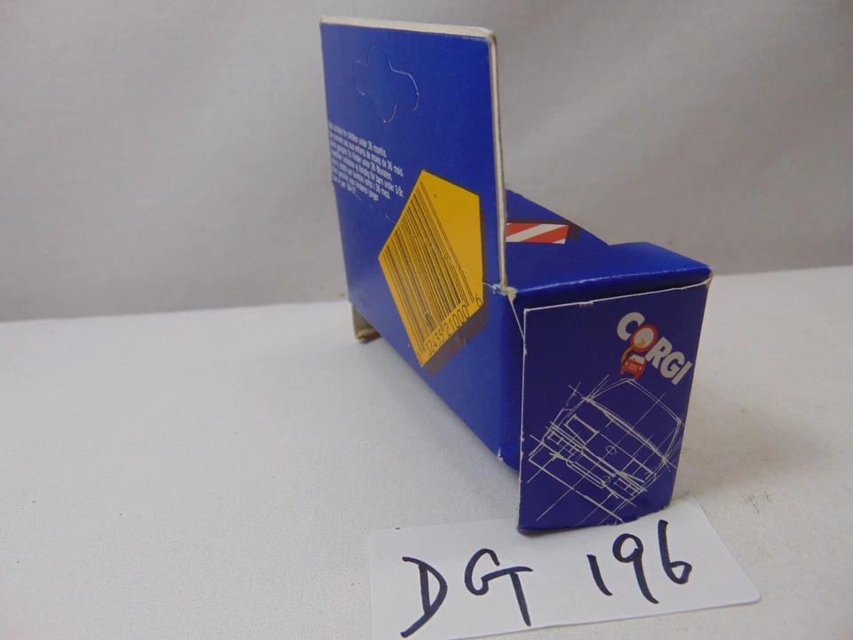 Coche diecast vintage Corgi Toys NOS IOB en caja 1984 J25 Renault Van Avis Rental Foto 4 de 4