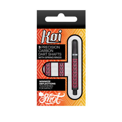 Shot Koi Carbon Shaft- Pakati Red-Short