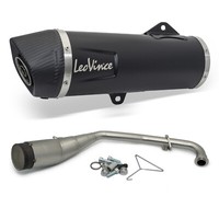 Auspuffanlage LeoVince Nero Mit Zulassung FüR Honda Forza 125 2021-2024 E5