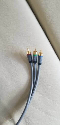  8ft  Monster Cable HD  Component Video .gray with gold plated connections. - Picture 1 of 2