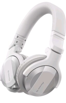 Pioneer DJ HDJ-CUE1BT-W, DJ Kopfhörer with Bluetooth, Weis