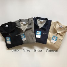 NWT Columbia Mens Deschutes Rapids Half Zip Fleece Pullover Sweatshirt New