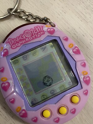 Bandai Tamagotchi Connection 2004 V3Pink Purple Halo Angel Wings