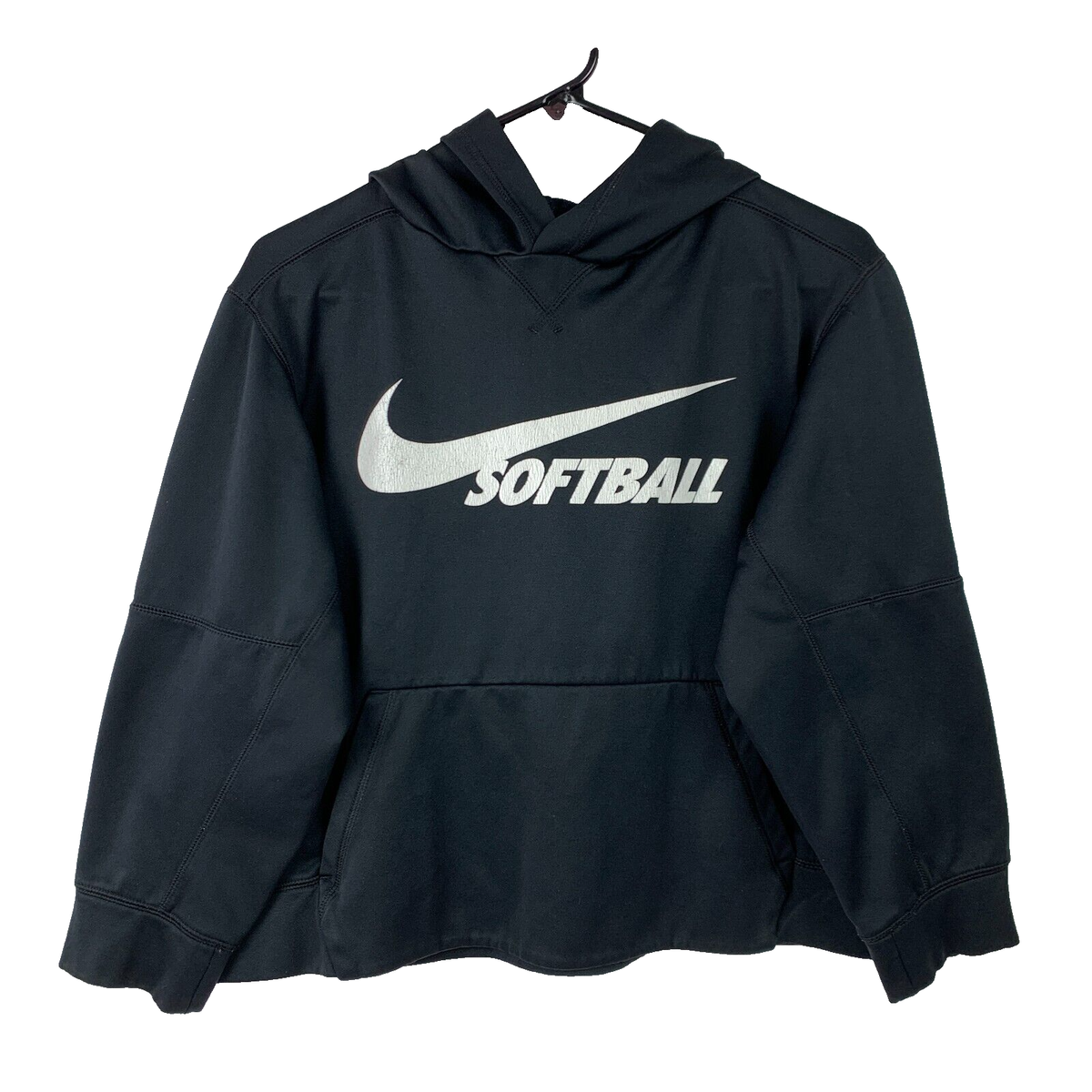 black nike softball hoodie