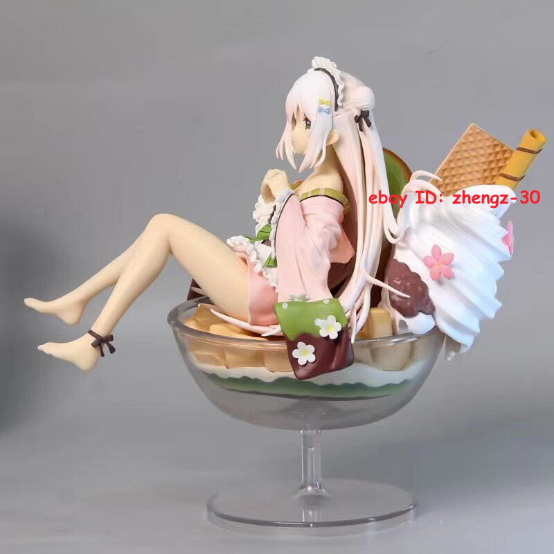 Native 1/6 GK Shiratama Komame Parfait Kimono Girl PVC Figure