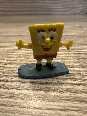 SpongeBob SquarePants 1.5  Figure Toy 2005 Viacom  Surf Board