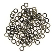 Lot de 100 rondelles pour oeillets à rouler - Diamètre 4mm