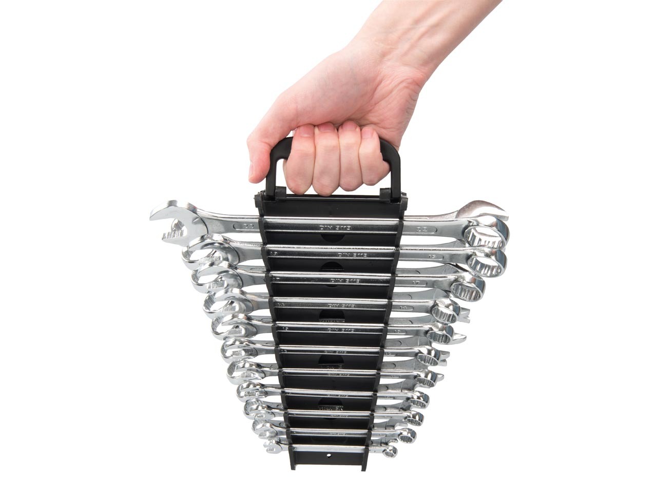 Silverline 633470 Juego de Llaves Combinación 22pce 6-22mm & 1/4-7