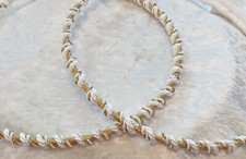 Greek Orthodox Wedding Stefana 2 White Gold Twisted Greece Tiara Crowns