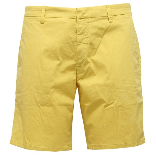 2759Z bermuda uomo DONDUP slide button yellow cotton shorts man | eBay