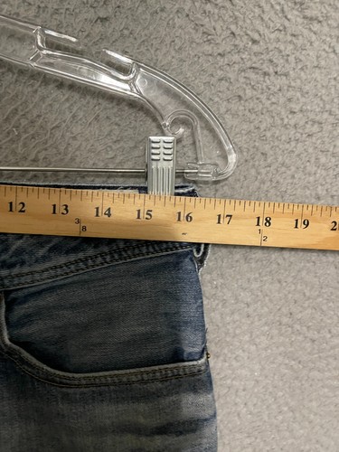 Diesel Denim Jeans Zatiny Size 32 x 30 Vintage Distressed Blue Denim Adult - Picture 3 of 6
