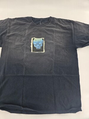 Travis Scott Alien She Fills My Mind With Ideas Cactus Jack T-Shirt Mens SZ 2XL