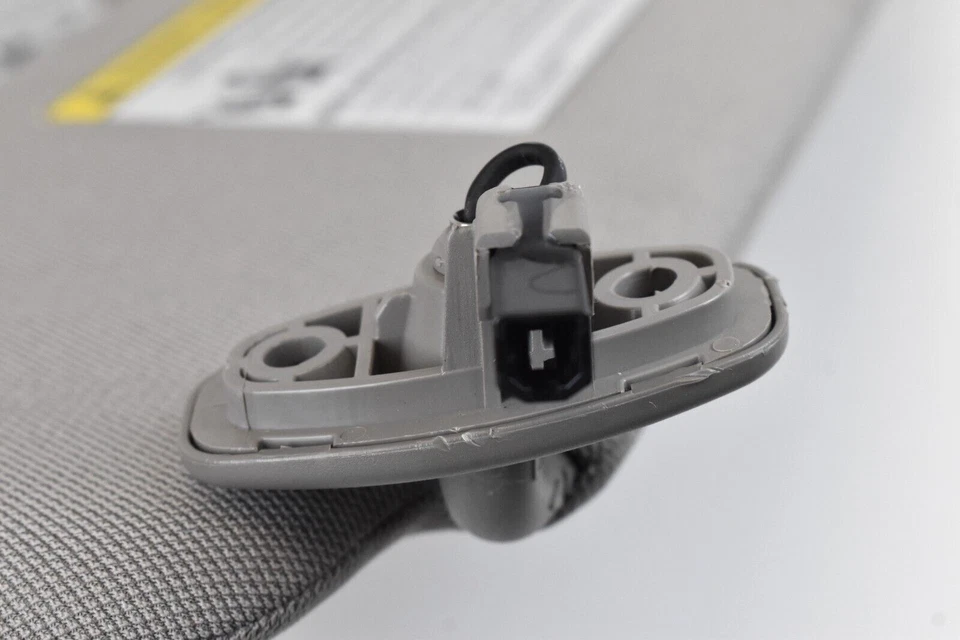 Juego de pares de parasoles lado izquierdo derecho Kia Sedona 2015-2020 tela gris OEM Foto 4 de 4