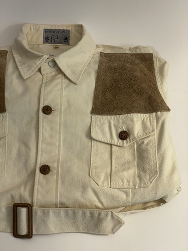 Ducks Unlimited Shooting Jacket XL NC Patch, NC State Patch Leather Trimming - Picture 7 of 20