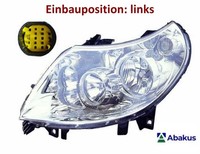 Abakus 552-1124L-LD-EM Hauptscheinwerfer Links Scheinwerfer