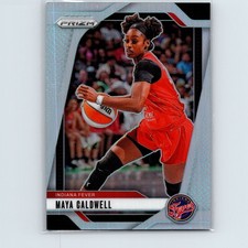 2024 Panini Prizm WNBA Maya Caldwell #38 Silver Prizm Indiana Fever