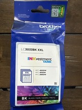 Brother LC3033BK XXL Black INKvestment Ink Tank Cartridge Genuine Exp 2024.5