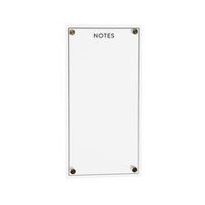Acrylic Dry Erase Notes Board 13"H