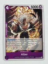 Alber OP08-059 UC Two Legends One Piece Card Game NM English