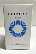 NUTRAFOL Skin Women Clear Skin Nutraceutical 120 Capsules New Full Size 1 Month