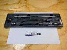 Snap-on Tools Usa New 6pc 38 Drive Wobble Chrome Socket Extension Set 206afxw Snap-on Tools Usa New 6pc 38 Drive Wobble Chrome Socket Extension Set 206afxw