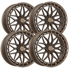 Set Of 4 Katana Racing Kr12 18x8 5x105 40mm Bronze Wheels Rims 18 Inch