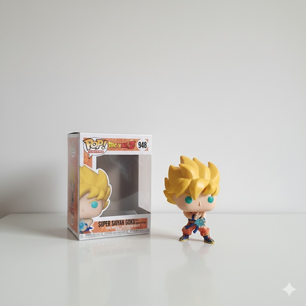 Funko Pop! Dragon Ball Z - Super Saiyan Goku with Kamehameha #948 - Originale