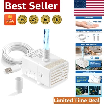 Multipurpose 200L/H Submersible Water Pump - Silent, Efficient & USB Powered