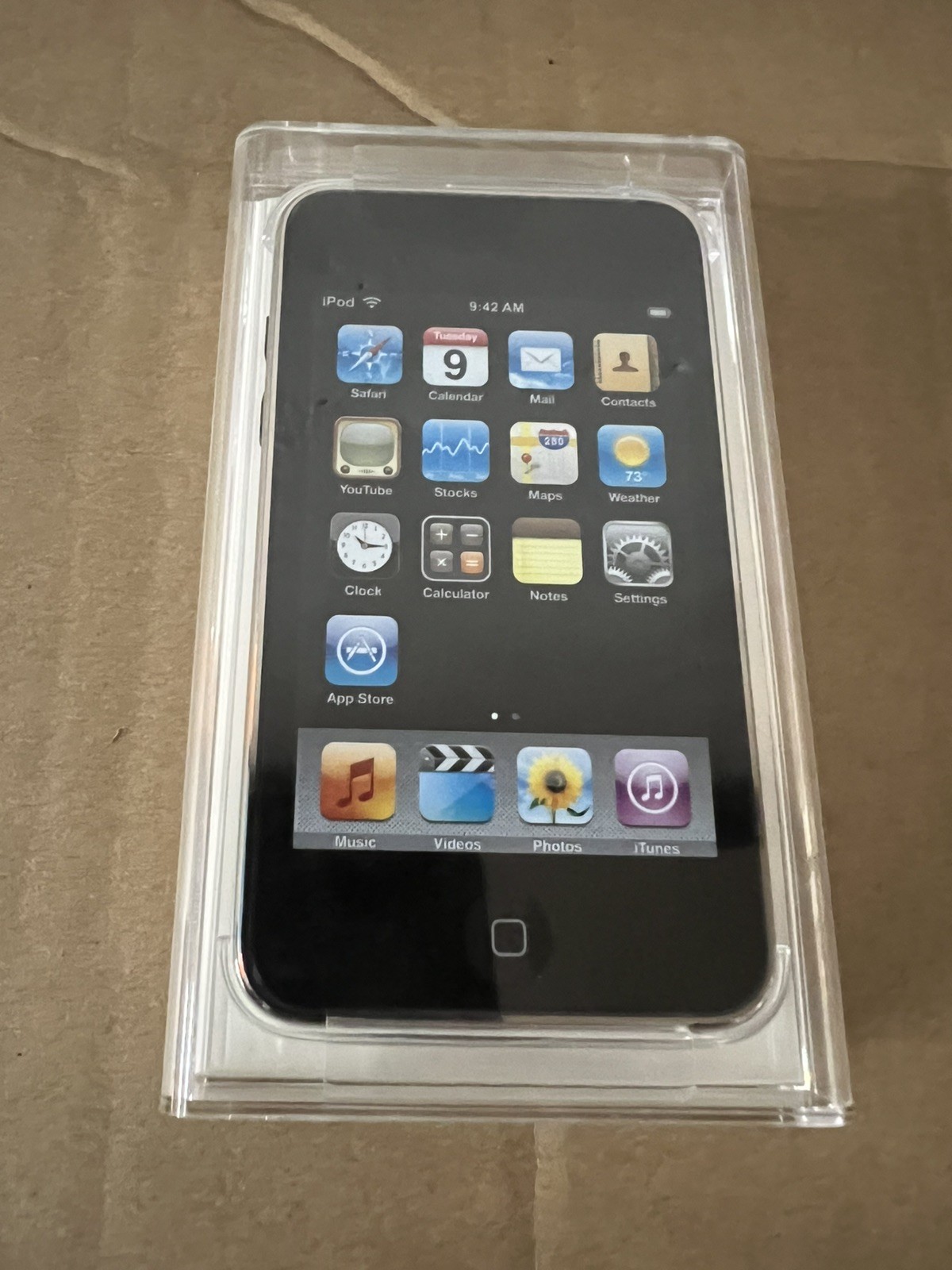 Vintage Apple iPod Touch 2nd Generation 8GB #A1288 - Black (Sealed - NIB)