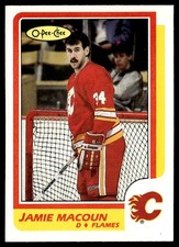 1986-87 O-Pee-Chee Jamie Macoun Calgary Flames #203
