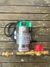 90W Automatic Water Pressure Booster Pump Boost for Shower Washing Garden 220V