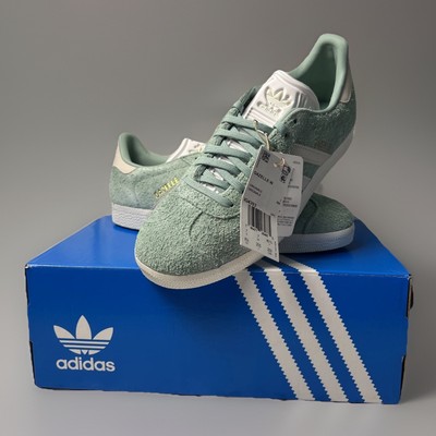 adidas Gazelle Indoor Hzy/OffWhite - Size 8.5 Women / 7.5 Men Suede IG4393 NWB