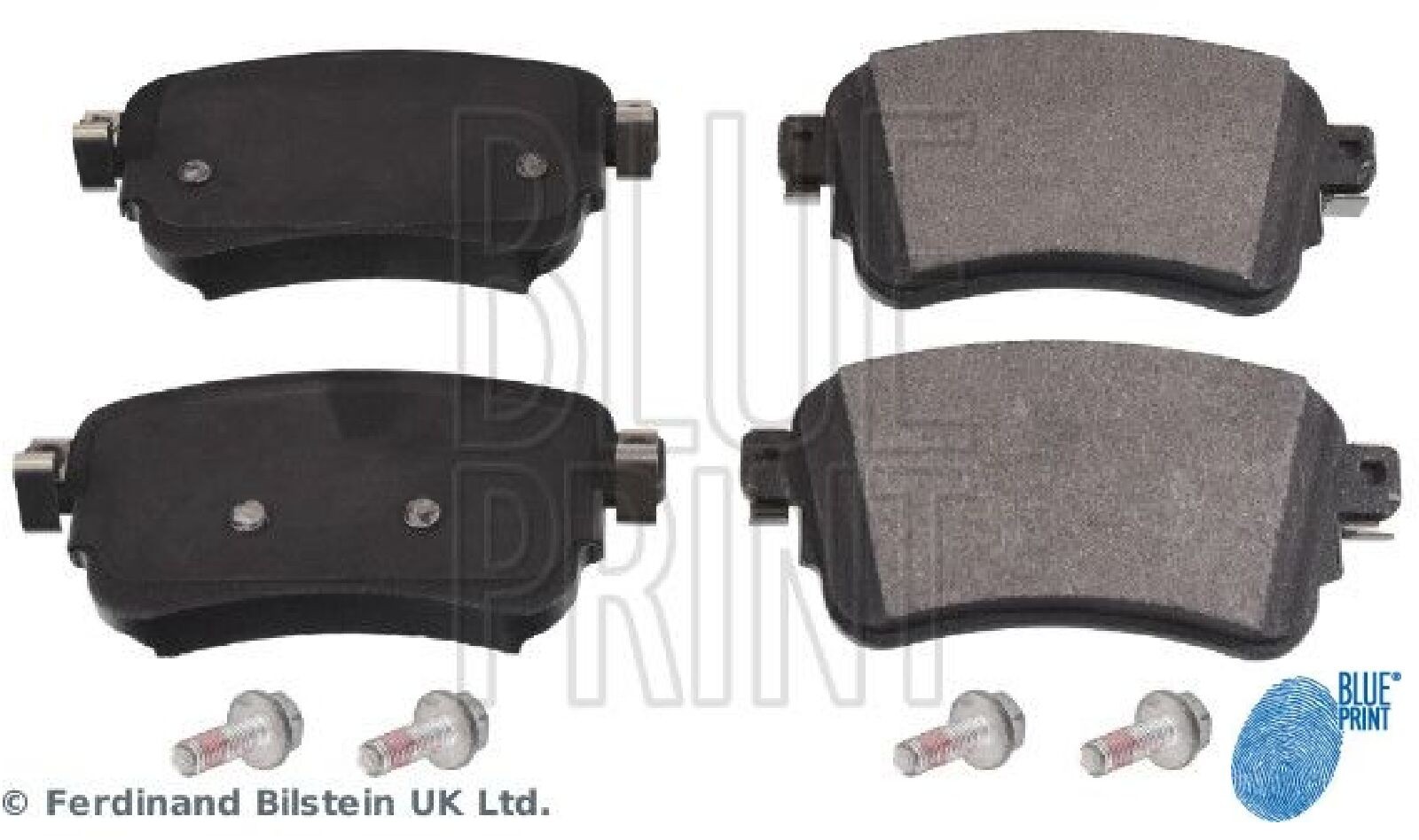 Für BLUE PRINT ADT342229 Brake Pad Set, disc brake ADT342229 Brake pads set rea - Bild 3