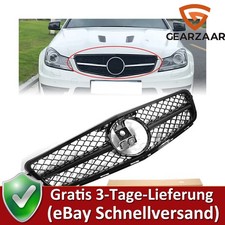 Kühlergrill Passend für Mercedes-Benz W204 C204 C63 S204 Coupe ABS-Kunststoff