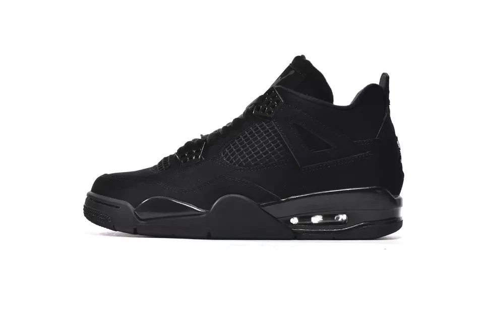 Hombre Nike Air Jordan 4 Retro Gato Negro Foto 2 de 4