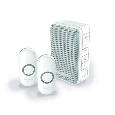 Honeywell Home DC313NFB Serie 3 LED-Türklingel tragbar 2 Druckknöpfe - Bild 1 von 4