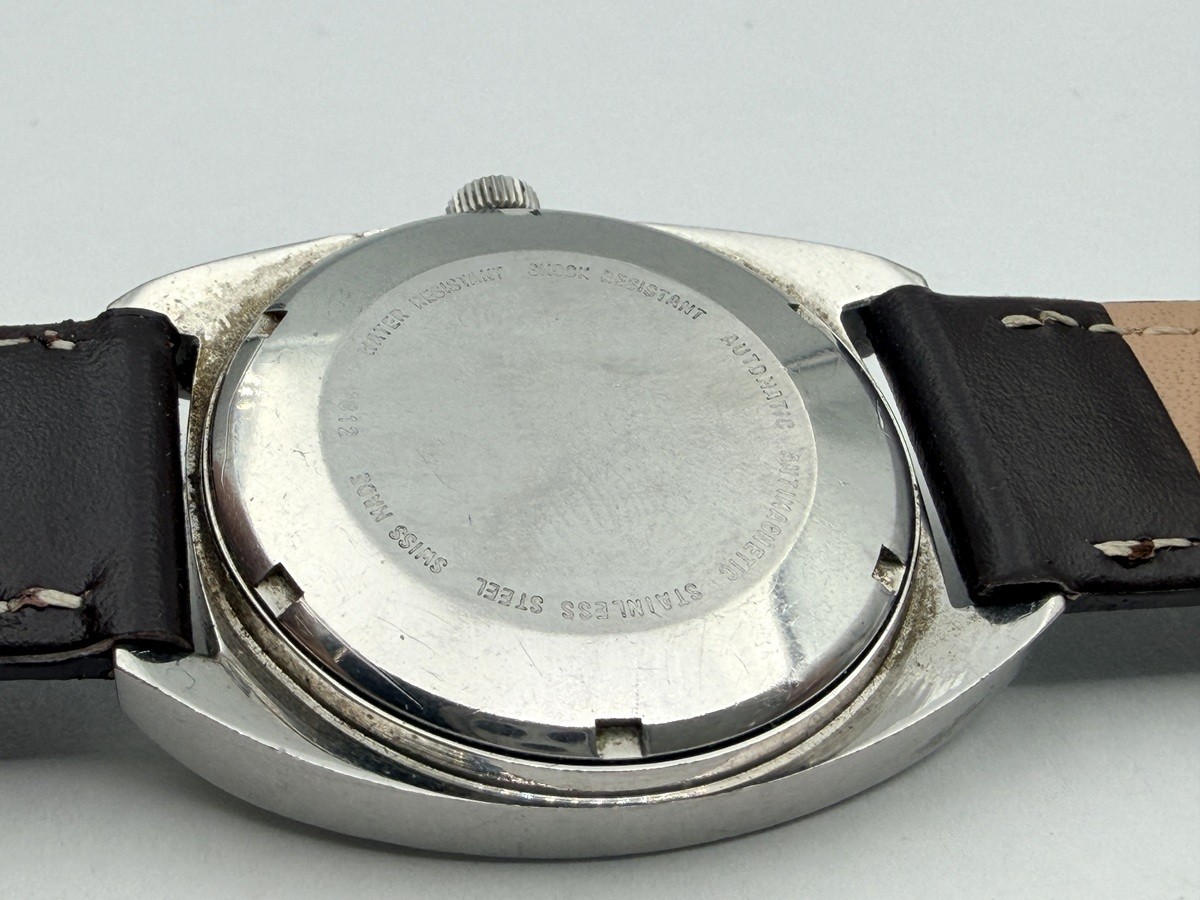 1960's Bucherer Automatic Chronometer Stainless S… - image 13