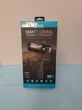 BOWER Smart Gimbal Mobile Stabilizer 3-Axis Smart Phone Stabilizer 3.5" - 6"