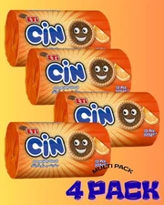 ETi - CIN - 4 PACK ORANGE  Jelly Cookies from TURKEY! USA SELLER