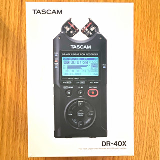 TASCAM DR 40X 4 Track Handheld Digital Recorder w/ Built In Mics USB