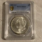 1883 CC Morgan Silver Dollar MS64 PCGS Beautiful Coin Free Shipping No Reserve