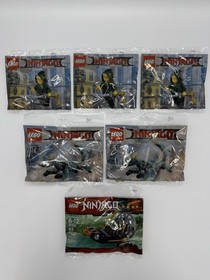 6x THE LEGO NINJAGO MOVIE Polybags (30609, 30428, 30426) NEW! SEALED! RETIRED!