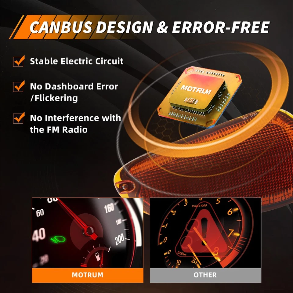 Luces de señal LED ámbar secuenciales para Dodge Stealth 91-93 / Mitsubishi 3000GT Foto 3 de 4