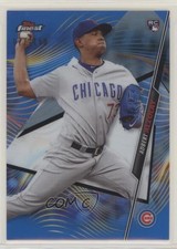 2020 Topps Finest Blue Refractor 77/150 Adbert Alzolay #43 0a4s